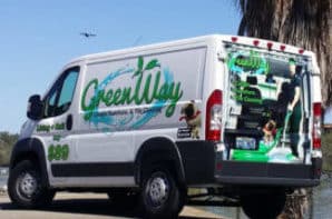 How GreenWay arrives at your house in Las Vegas, our van.