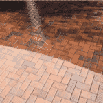 las vegas brick paver sealing driveway